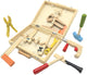 Playwood Werkzeugkasten aus Holz – 12-teilig.