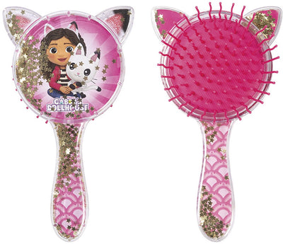 Totum Gabbys Puppenhaus-Haarbürste Junior mit beweglichem Glitzer – Gabbys Puppenhaus-Spielzeug für Mädchen ab 3 Jahren – Kinderschönheit