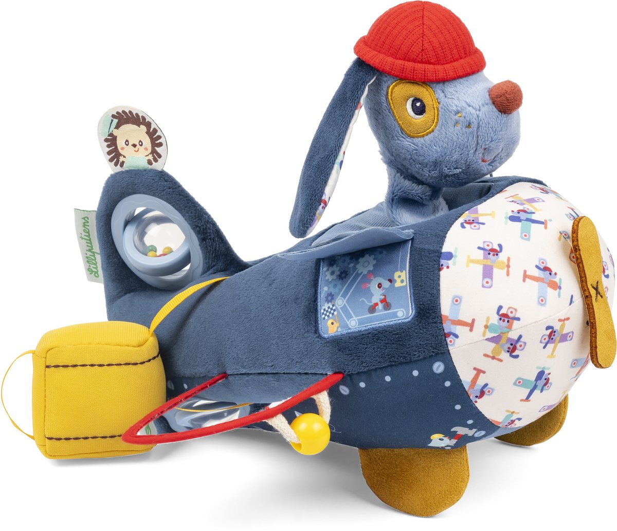 Lilliputiens – Aktivitätsflugzeug – Jules der Hund
