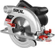 Skil-Kreissäge 1350 W – Schnittkapazität 65 mm – Stahlsägeblatt – Kreissägemaschine – Breitenführung – mit Schnittlinien-Visier – Kreissägeblatt mit 18 Zähnen – 5765 AA