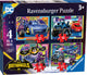 Ravensburger Jigsaw Puzzle Bathweels 4in1, 24st.