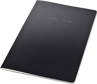 Sigel – Notizbuch – Conceptum – A6 – Schwarz – Softcover – 64 Seiten – Linie – 80-Gramm-Papier – si-co865