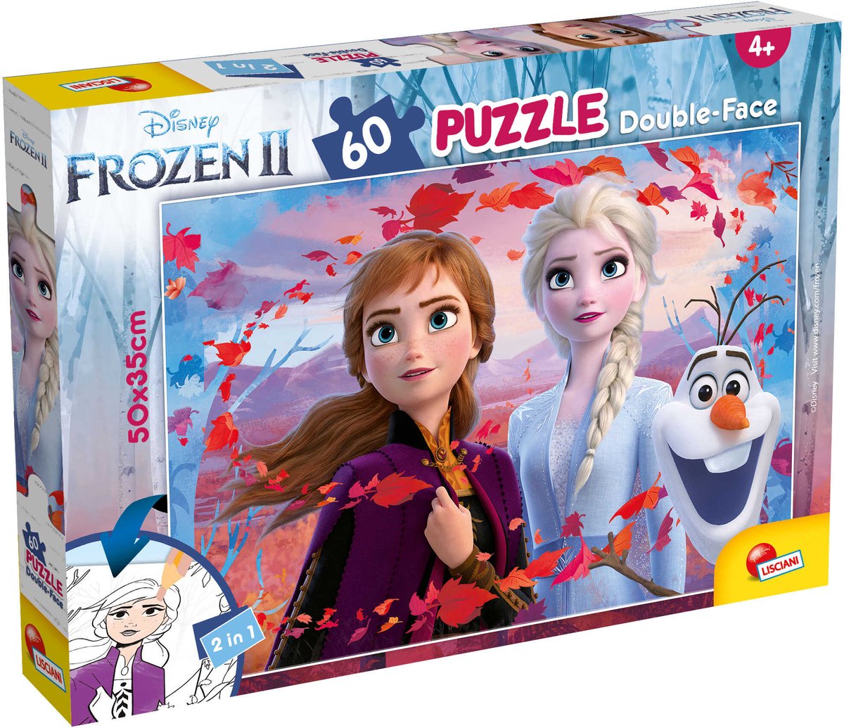 Lisciani Disney Puzzle DF plus 60 Frozen II