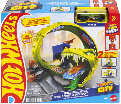 Hot Wheels – kurvenreiche Schlange im Angriff – Rennstrecke