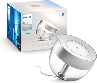 Philips Hue Iris Tischleuchte – weißes und farbiges Licht – Silber