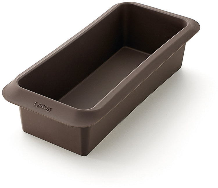 Lékué Backform Rechteck 25 cm - Silikon - Braun