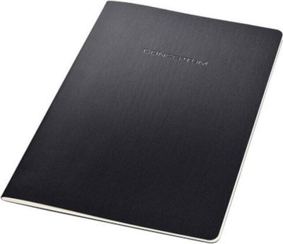 Sigel Notizbuch A5 – Conceptum – Schwarz – Softcover – 64 Seiten – 80 Gramm – Diamant – si-co862