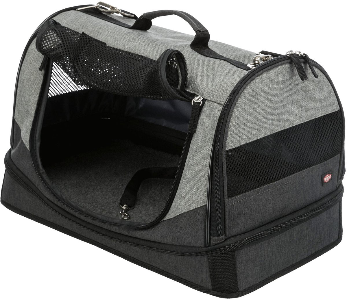 Trixie Hundetasche Holly Black Grey