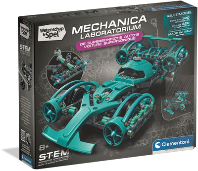 Clementoni-Wissenschaftsspiel-Rennwagen – über 320 Teile.