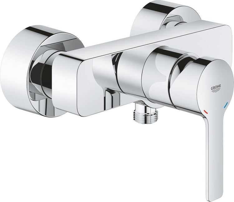 Grohe Linaere neue Duscharmatur – Mischbatterie – Wandmontage – 15 cm Achsabstand – Chrom