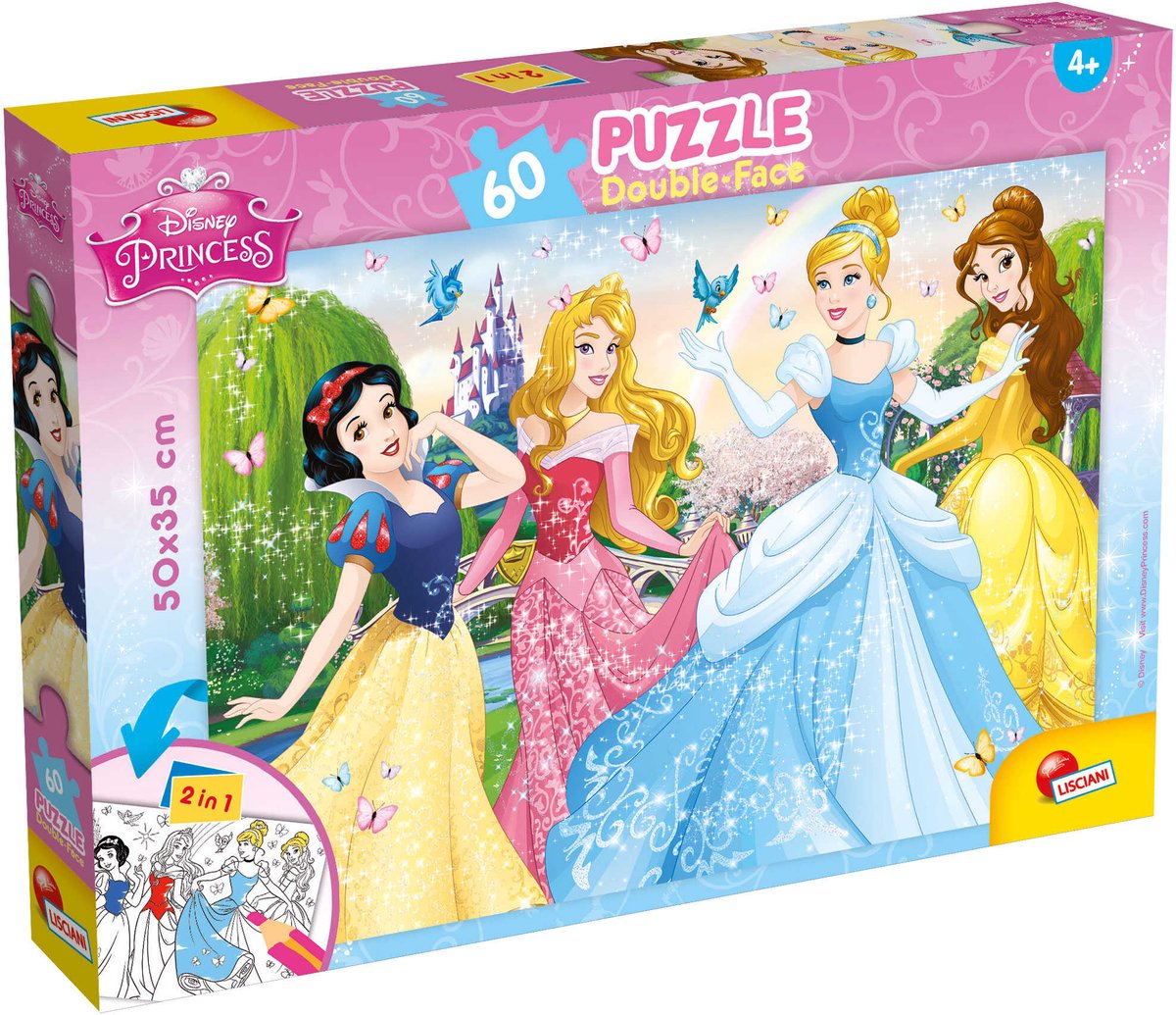 Lisciani Puzzle df plus 60 Prinzessin