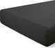 Dindi Home Dindi Spannbettlaken Basic Beauty – 180 x 200 – 100 % Baumwolle – Schwarz