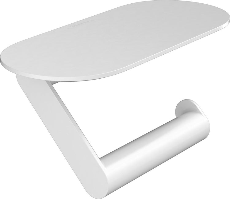 Hansgrohe Wallstoris Toilettenpapierhalter 23x9,7x3,4cm weiß matt