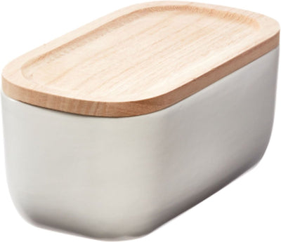 Idesign – Öko-Büro-Aufbewahrungsbox mit Deckel – Kunststoff – Weiß