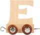 Kleiner Fuß - Holzschrift - E - 12 Stücke