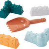 Ecoiffier Castle Sandformen mit Scoop, 5dlg.