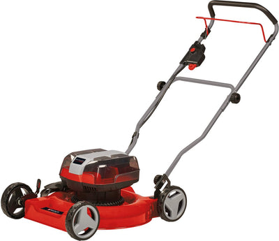 Einhell Akku-Rasenmäher GE-CM 36 48 LI M Solo – Power X-Change – 36 V Li-Ion – Schnittbreite: 48 cm – Doppel-Twin-Pack-Technologie – Schnitthöhe: 25–75 mm – Mulchfunktion – exkl. Akku und Ladegerät