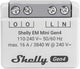 Shelly em mini gen4 – kompakter Energiezähler 16a – WLAN, Bluetooth und ZigBee