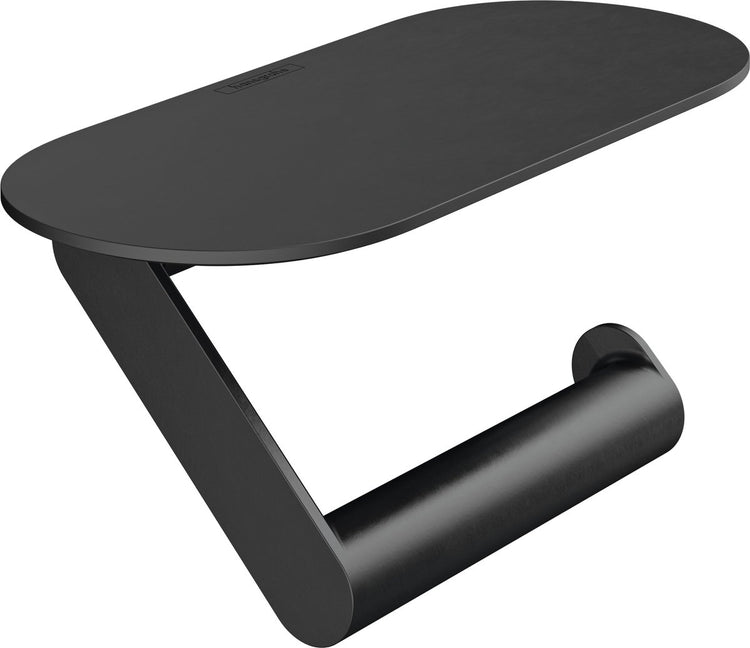 Hansgrohe Wallstoris Toilettenpapierhalter 23x9,7x3,4cm schwarz matt
