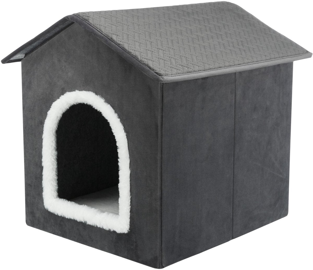 Trixie Hundekorb Katzenkorb Haus Livia Grey White