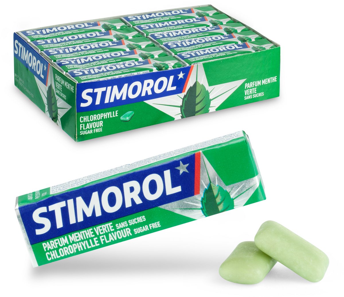 Stimorol Chlorophylle – Kaugummi – zuckerfrei – 1x30 Stück