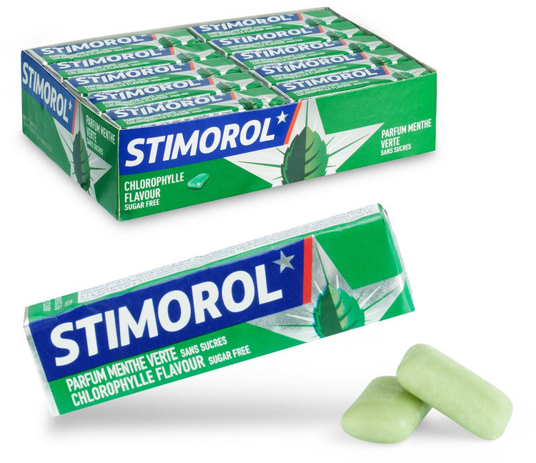 Stimorol Chlorophylle – Kaugummi – zuckerfrei – 1x30 Stück