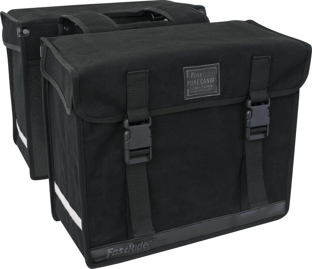 Fastrider Canvas 47l Doppel-Fahrradtasche Basics