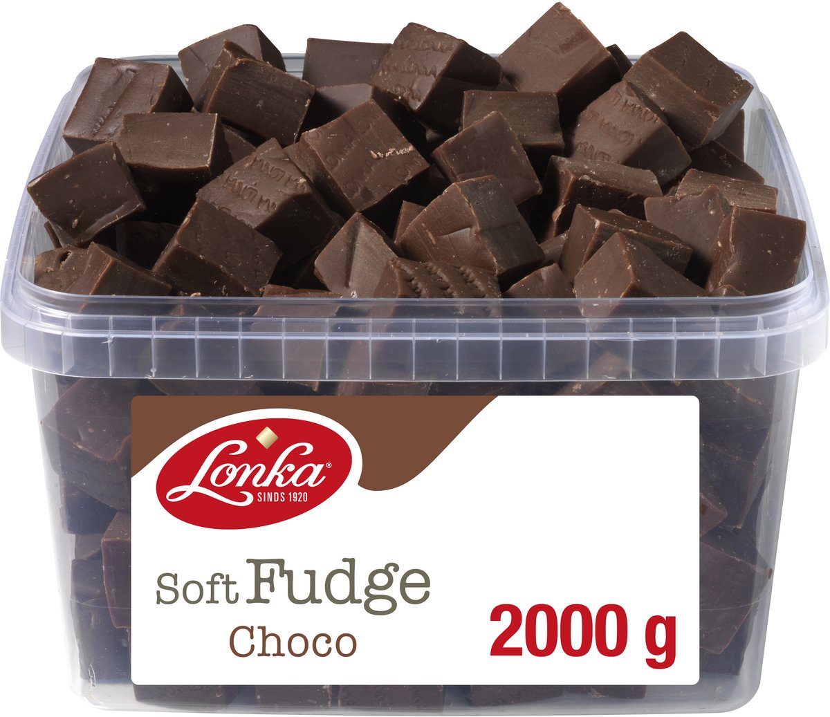 Lonka-Fudge-Schokolade – 1 x 2 Kilo