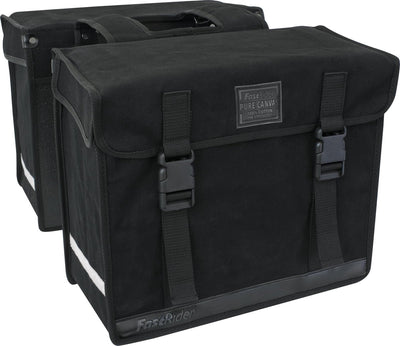 Fastrider Canvas 47l Doppel-Fahrradtasche Basics