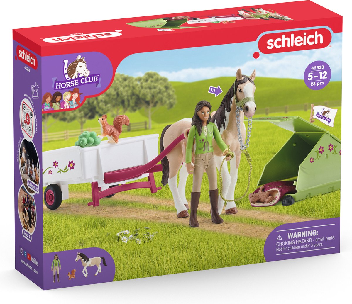 Schleich Horse Club Sarahs Campingreise 42533