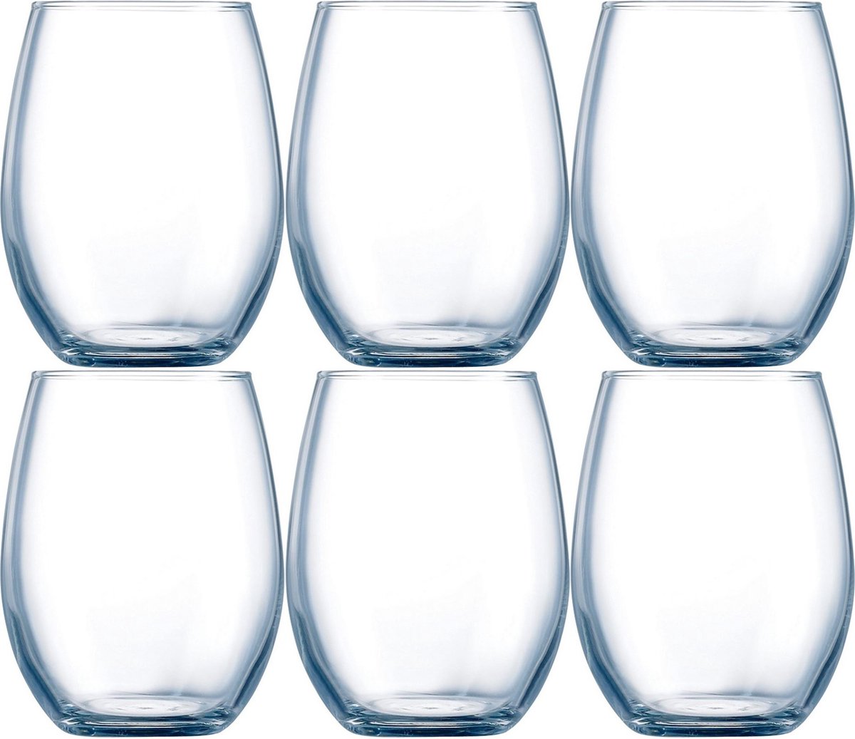 Chef Sommelier Primärbecher – rund – 36 cl – klar – Set 6