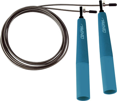 Avento Springseil Stahl - Speed Grip - Blau