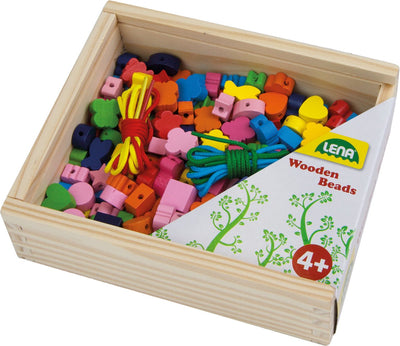 Lena Perlenkette Junior 17 x 14,5 cm Holz 165-teilig