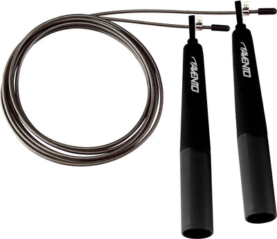 Avento Springseil Stahl - Speed Grip - Schwarz