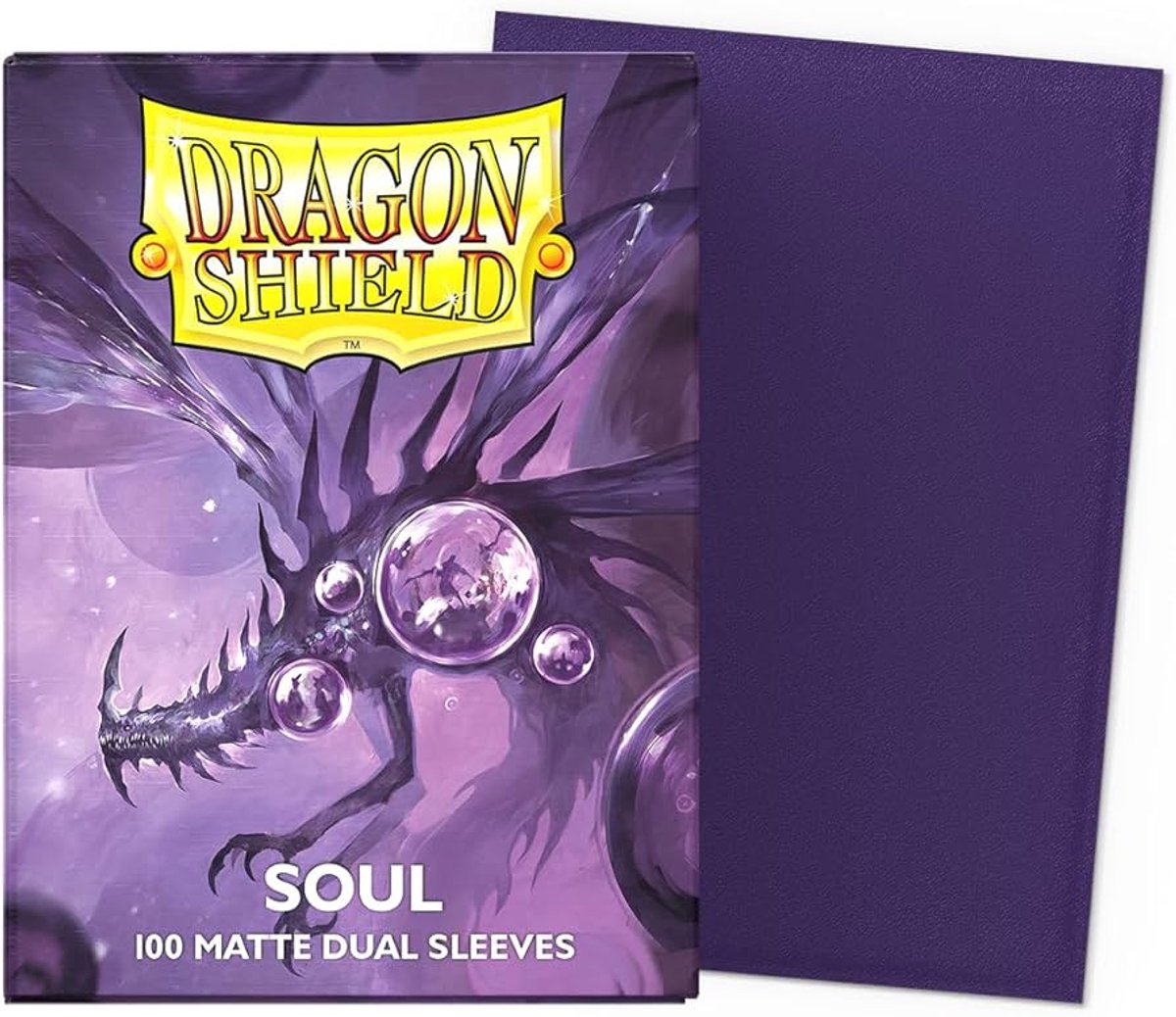 Dragonshield Box 100 Dual Matte Sleeves Soul
