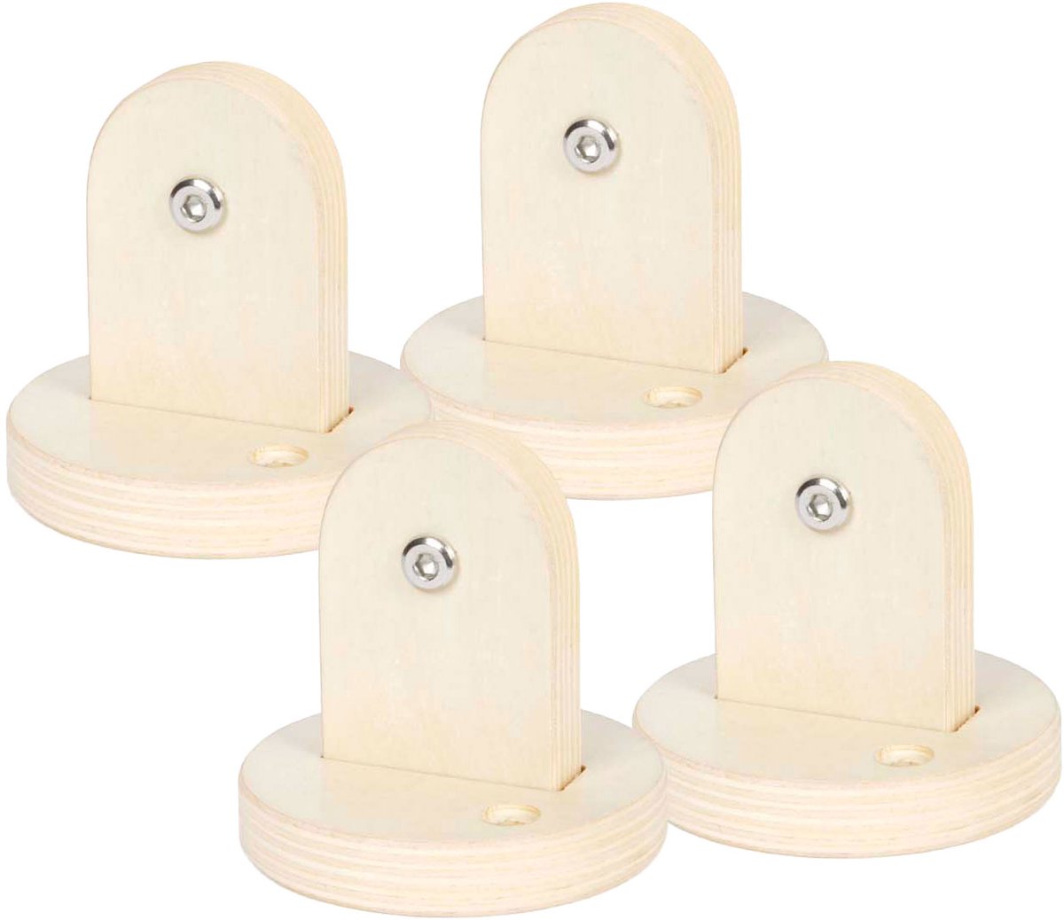 Kleine Fußmauerregal -Unterstützung für Klimrek Adventure, 4 Set von 4
