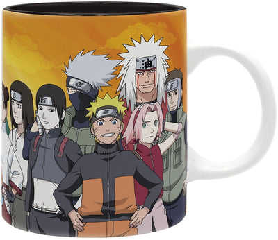 Naruto Shippuden - Konoha Ninjas Kopf aus mehrfarbiger Keramik -