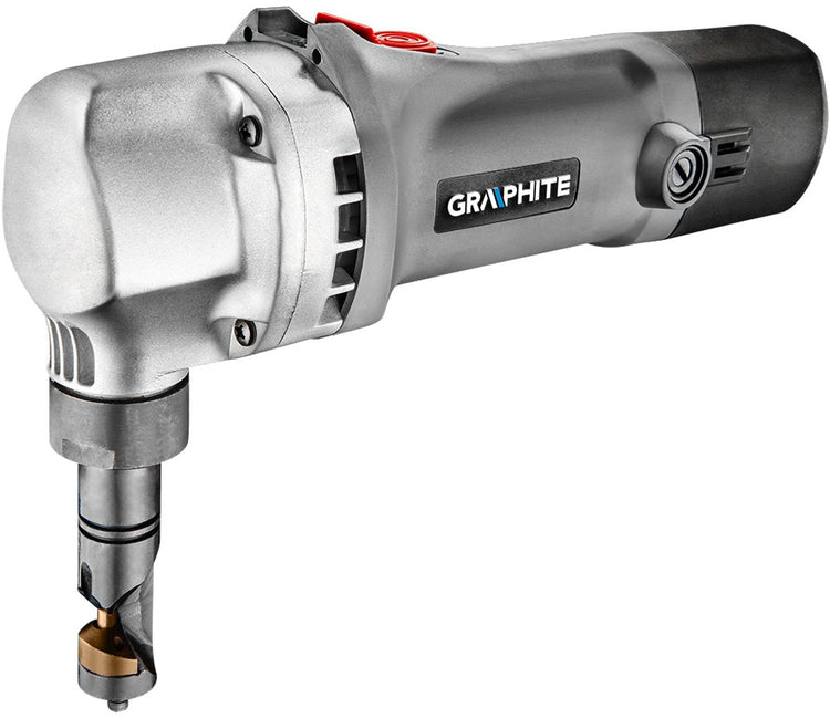 Graphitwerkzeuge Graphit – Blechschere – 500 W – mit Koffer – Stahl und Aluminium