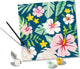 Ravensburger Creart Painting nach Zahlen exotische Blumen