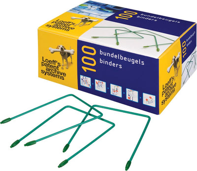 Bankers Box Loeff's Archivklammern – lang 170 mm – ICN12 Langzeitlagerung – 100 Stück