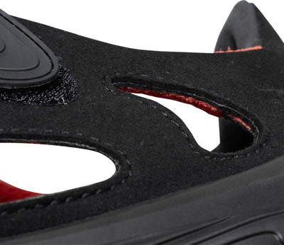 Uvex 1 g2 Sandalen S1 68488 schwarz, rot (68488)-43 (weite 11)