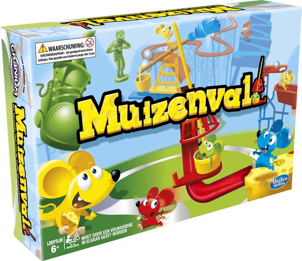Hasbro Gaming Mausefalle – Actionspiel – Partyspiel