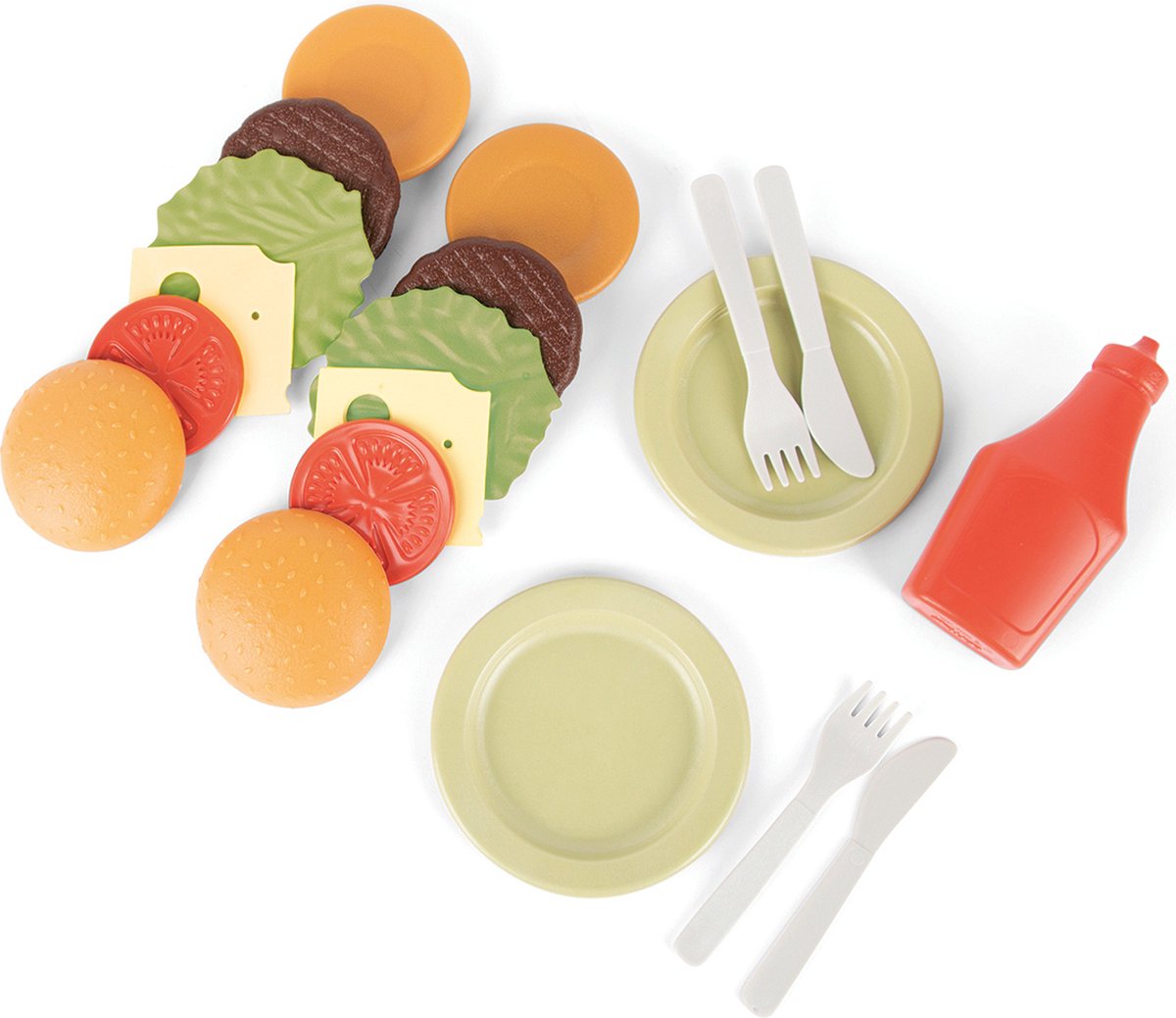 Dantoy Hamburgerset, 19dlg.