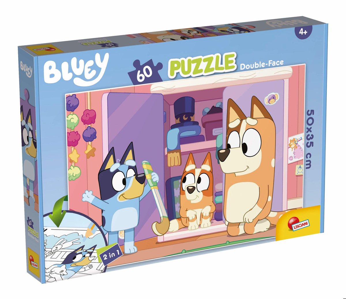 Lisciani Bluey Puzzle df plus 60