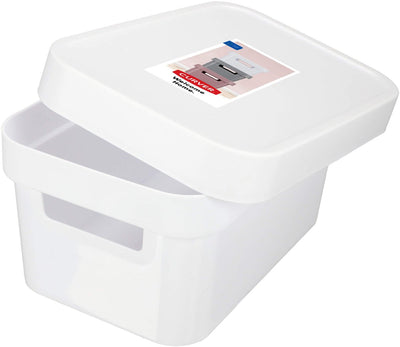 Curver Aufbewahrungsbox mit Deckel Infinity 4,5l weiß
