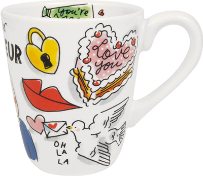 Blondes Amsterdam, Specials, Liebe: Tasse 0,35l Monsieur