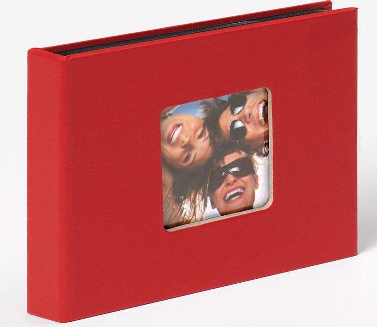 Walther Fun - Fotoalbum-Einlage - 36 Fotos 10x15 cm - Rot - Leinenstruktur