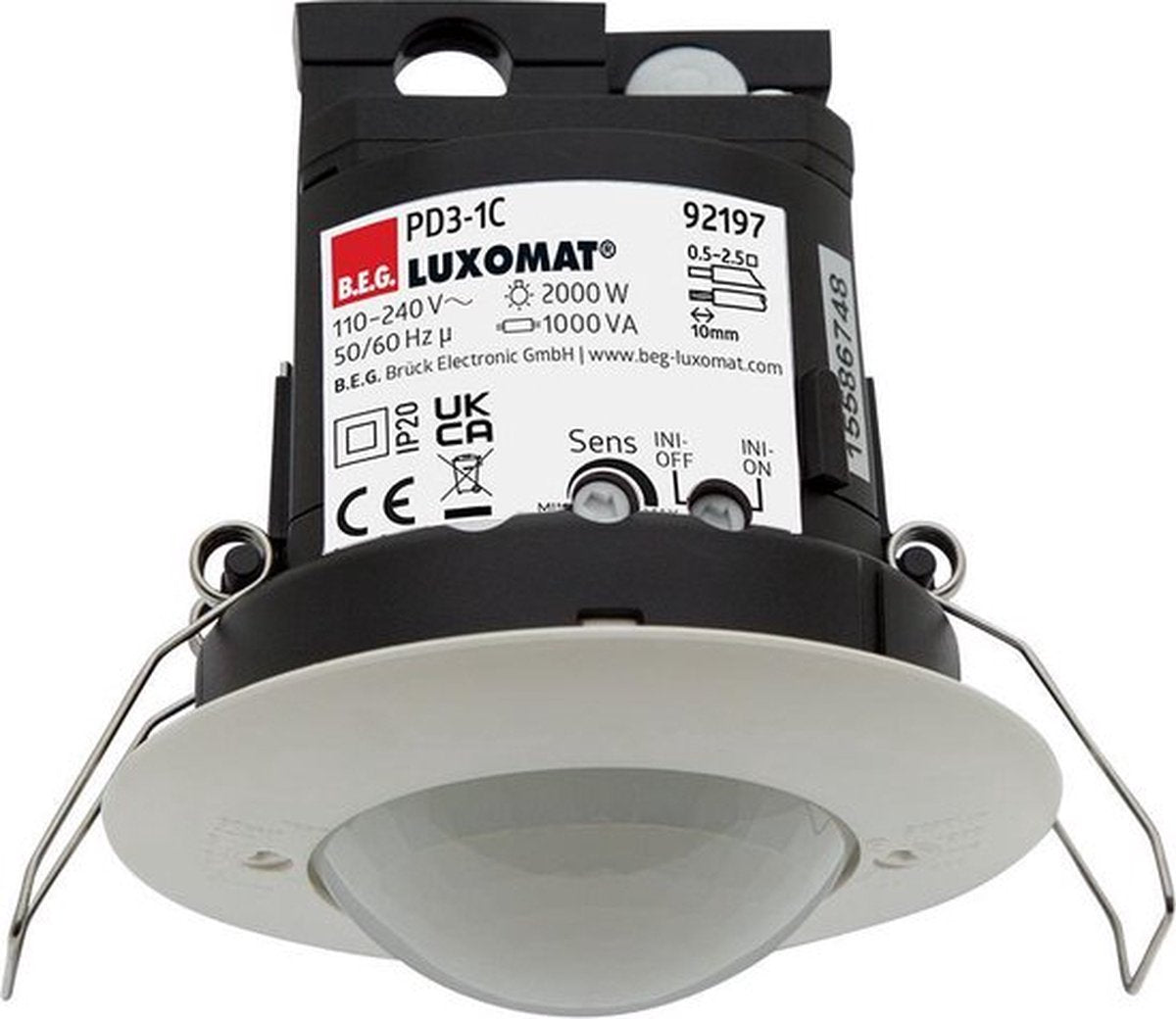 Beg Luxomat Bewegungsschalter (komplett) – 92197 – e34ex