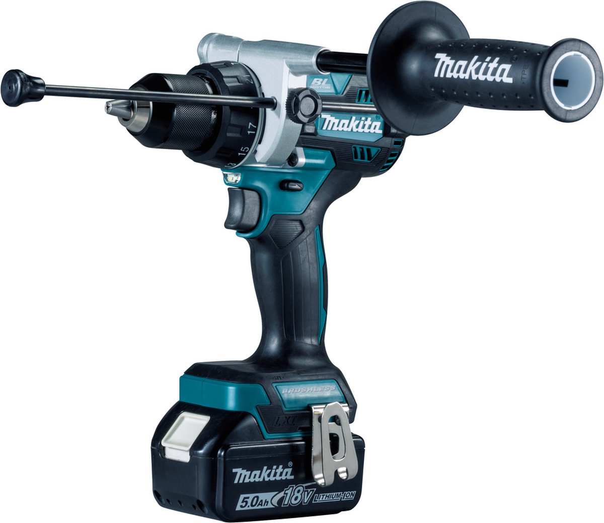 Makita dhp486rtj 18 V Akku-Schlagbohrmaschine und Schraubendreher 2x 5,0 Ah in Mbox