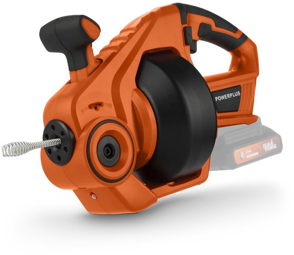 Powerplus Batterie-Entblockungsfeder powdp77500 – 20 Entblockungsfeder – 7 m Spiralfeder – verzinkt